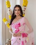 FANCY TABBY SILK DIGITAL PRINTED RUFFLE WORK LEHENGA SAREE BELT ATTACHED DUPATTA WITH STITCHED BLOUSE PARTY WEAR WHOLESALE PRICE ETHNIC GARMENT (12)