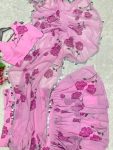 FANCY TABBY SILK DIGITAL PRINTED RUFFLE WORK LEHENGA SAREE BELT ATTACHED DUPATTA WITH STITCHED BLOUSE PARTY WEAR WHOLESALE PRICE ETHNIC GARMENT (12)