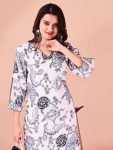 FASHIONABLE COTTON PRINTED TOP WITH PENT SET PARTY WEAR WHOLESALE PRICE ETHNIC GARMENT (2)