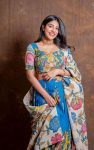 RICH LOOK CREPE KALAMKARI PRINT WORK LEHENGA CHOLI WITH DUPATTA FESTIVAL WEAR WHOLESALE PRICE ETHNIC GARMENT (4)