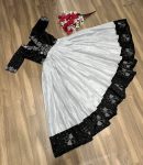 TREANDING CHELLINE EMBROIDERY WORK READY TO WEAR GOWN FESTIVAL WEAR WHOLESALE PRICE ETHNIC GARMENT (4)