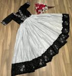 TREANDING CHELLINE EMBROIDERY WORK READY TO WEAR GOWN FESTIVAL WEAR WHOLESALE PRICE ETHNIC GARMENT (4)