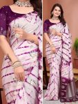 TREANDING COTTON SILK ZARI WEAVING WORK SAREE WITH UNSTITCHED BLOUSE FESTIVAL WEAR WHOLESALE PRICE ETHNIC GARMENT (3)