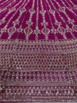 ATTRACTIVE GEORGETE THREAD SEQUENCE WORK LEHENGA CHOLI WITH DUPATTA FESTIVAL WEAR WHOLESALE PRICE ETHNIC GARMENT (5)