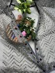 DESIGNER BUTTERFLY NET EMBROIDERY FOIL THREAD STONE WORK SAREE WITH UNSTITCHED BLOUSE PARTY WHOLESALE PRICE ETHNIC GARMENT 4 (3)