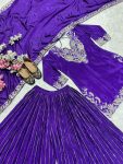 DESIGNER CHINON SILK EMBROIDERY CODING SEQUENCE WORK TOP PALAZZO WITH DUPATTA FESTIVAL WEAR WHOLESALE PRICE ETHNICGARMENT (6)