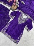 DESIGNER CHINON SILK EMBROIDERY CODING SEQUENCE WORK TOP PALAZZO WITH DUPATTA FESTIVAL WEAR WHOLESALE PRICE ETHNICGARMENT (6)