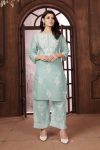 DESIGNER COTTON CHICENKARI EMBROIDERY WORK TOP PALAZZO FESTIVAL WEAR WHOLESALE PRICE ETHNIC GARMENT 3 (2)
