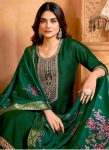 DESIGNER VICHITRA SILK EMBROIDERY WORK TOP BOTTOM WITH DUPATTA FESTIVAL WEAR WHOLESALE PRICE ETHNIC GARMENT (6)