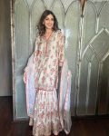 ATTRACTIVE CHINON SILK DIGITAL PRINT EMBROIDERY WORK TOP SHARARA WITH DUPATTA FESTIVAL WEAR WHOLESALE PRICE ETHNIC GRAMENT (4)