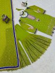 ATTRACTIVE GEORGETTE THREAD SEQUENCE WORK TOP SHARARA WITH DUPATTA FESTIVAL WEAR WHOLESALE PRICE ETHNIC GARMENT (5)