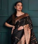 DESIGNER BANARASI SILK ZARI WEAVING WORK SAREE WITH UNSTITCHED BLOUSE FESTIVAL WEAR WHOLESALE PRICE ETHNIC GARMENT (3)