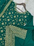 DESIGNER CHINON SILK EMBROIDERY SEQUENCE WORK TOP PALAZZO WITH DUPATTA FESTIVAL WEAR WHOLESALE PRICE ETHNIC GARMENT (5)