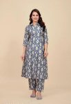 DESIGNER COTTON BLEND DIGITAL PRINTED TOP PENT SET PARTY WEAR WHOLESALE PRICE ETHNIC GARMENT (5)