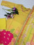 DESIGNER CREPE CODING SEQUENCE EMBROIDERY WORK TOP BOTTOM WITH DUPATTA PARTY WEAR WHOLESALE PRICE ETHNIC GARMENT (5)