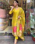 DESIGNER CREPE CODING SEQUENCE EMBROIDERY WORK TOP BOTTOM WITH DUPATTA PARTY WEAR WHOLESALE PRICE ETHNIC GARMENT (5)