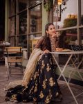 DESIGNER GEORGETTE EMBROIDERY SEQUENCE WORK TOP SHARARA WITH DUPATTA FESTIVAL WEAR WHOLESALE PRICE ETHNIC GARMENT (4)