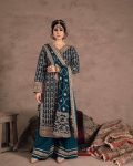 DESIGNER GEORGETTE SEQUENCE EMBROIDERY DIAMOND WORK TOP PALAZZO WITH DUPATTA FESTIVAL WEAR WHOLESALE PRICE ETHNIC GARMENT (1)