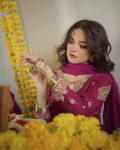 DESIGNER GEORGETTE SEQUENCE EMBROIDERY PEARL WORK TOP SHARARA WITH DUPATTA FESTIVAL WEAR WHOLESALE PRICE ETHNIC GARMENT (10)