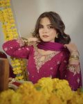 DESIGNER GEORGETTE SEQUENCE EMBROIDERY PEARL WORK TOP SHARARA WITH DUPATTA FESTIVAL WEAR WHOLESALE PRICE ETHNIC GARMENT (10)