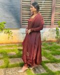 DESIGNER JIMMY CHOO SEQUENCE EMBROIDERY WORK GOWN BOTTOM WITH DUPATTA FESTIVAL WEAR WHOLESALE PRICE ETHNIC GARMENT (11)
