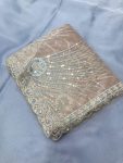 DESIGNER TWILL NET EMBROIDERY SEQUENCE WORK SAREE WITH UNSTITCHED BLOUSE FESVIVAL WEAR WHOLESALE PRICE ETHNIC GARMENT (9)