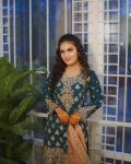 FANCY CHINON SILK EMBROIDERY SEQUENCE MIRROR WORK TOP SHARARA WITH DUPATTA PARTY WEAR WHOLESALE PRICE ETHNIC GARMENT (10)