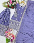 FANCY CHINON SILK EMBROIDERY SEQUENCE WORK TOP PALAZZO WITH DUPATTA PARTY WEAR WHOELSALE PRICE ETHNIC GARMENT (4)