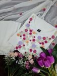FANCY GEORGETTE EMBROIDERY SEQUENCE WORK TOP BOTTOM WITH DUPATTA PARTY WEAR WHOLESALE PRICE ETHNIC GARMENT (8)