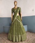 FANCY GEORGETTE THREAD SEQUENCE WORK LEHENGA CHOLI WITH DUPATTA PARTY WEAR WHOLESALE PRICE ETHNIC GARMENT (12)