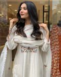 FASHIONABLE CHANDERI SILK EMBROIDERY WORK TOP BOTTOM WITH DUPATTA PARTY WEAR WHOLESALE PRICE ETHNIC GARMENT (6)