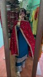 FASHIONABLE CHINON SILK EMBROIDERY SEQUENCE WORK TOP PALAZZO WITH DUPATTA FESTIVAL WEAR WHOLESALE PRICE ETHNIC GARMENT (3)