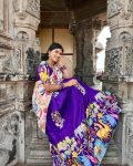 FASHIONABLE MUSLIN COTTON PRINTED WORK LEHENGA CHOLI WITH DUPATTA FESTIVAL WEAR WHOLESALE PRICE ETHNIC GARMENT (10)