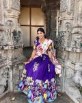 FASHIONABLE MUSLIN COTTON PRINTED WORK LEHENGA CHOLI WITH DUPATTA FESTIVAL WEAR WHOLESALE PRICE ETHNIC GARMENT (10)