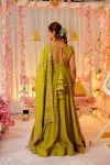 FASHIONABLE ROMAN SILK PLAIN GOWN WITH THREAD SEQUENCE WORK DUPATTA PARTY WEAR WHOLESALE PRICE ETHNIC GARMENT (3)