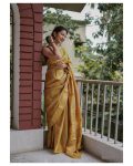 GEORGEOUS BANARASI SILK ZARI WEAVING WORK SAREE WITH UNSTITCHED BLOUSE DAILY WEAR WHOLESALE PRICE ETHNIC GARMENT (43)