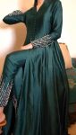 GEORGEOUS CHINON SILK THREAD SEQUENCE WORK TOP WITH BOTTOM FESTIVAL WEAR WHOLESALE PRICE ETHNIC GARMENT (9)