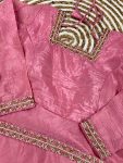 GEORGEOUS CRUSH HAND WORK GOWN DUPATTA WITH BELT PARTY WEAR WHOLESALE PRICE ETHNIC GARMENT (5)