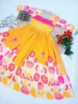 MODERN GEORGETTE PRINTED WORK GOWN PARTY WEAR WHOLESALE PRICE ETHNIC GARMENT (1)