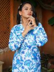 NEW ARRIVAL COTTON PRINTED TOP PANT SET PARTY WEAR WHOLESALE PRICE ETHNIC GARMENT (9)