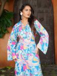 NEW ARRIVAL COTTON PRINTED TOP PANT SET PARTY WEAR WHOLESALE PRICE ETHNIC GARMENT (3)