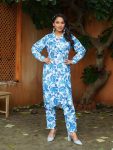 NEW ARRIVAL COTTON PRINTED TOP PANT SET PARTY WEAR WHOLESALE PRICE ETHNIC GARMENT (9)