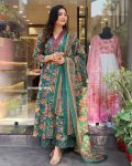 NEW ARRIVAL RAYON PRINTED HAND WORK TOP PALAZZO WITH DUPATTA PARTY WEAR WHOLESALE PRICE ETHNIC GARMENT (15)