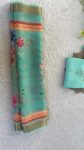 NEW ARRIVAL ROMAN SILK EMBROIDERY HAND WORK TOP BOTTOM WITH DUPATTA PARTY WEAR WHOLESALE PRICE ETHNIC GARMENT (5)