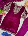 NEW ARRIVAL VISCOSE EMBROIDERY SEQUENCE WORK TOP BOTTOM WITH DUPATTA PARTY WEAR WHOLESALE PRICE ETHNIC GARMENT (7)