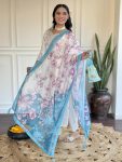 TRENDING CHANDERI SILK EMBROIDERY SEQUENCE WORK TOP BOTTOM WITH DUPATTA PARTY WEAR WHOLESALE PRICE ETHNIC GARMENT (11)
