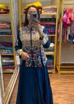 TRENDING CHINON EMROIDERY WORK LEHNGA WITH JACKET PARTY WEAR WHOLESALE PRICE ETHNIC GARMENT (4)