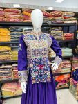 TRENDING CHINON EMROIDERY WORK LEHNGA WITH JACKET PARTY WEAR WHOLESALE PRICE ETHNIC GARMENT (7)