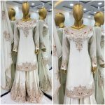 TRENDING CHINON SILK EMBROIDERY WORK TOP PALAZZO WITH DUPATTA PARTY WEAR WHOLESALE PRICE ETHNIC GARMENT (13)