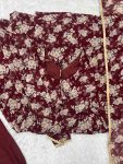 TRENDING FAUX GEORGETTE FLORAL PRINTED FANCY LACE WORK GOWN BOTTOM WITH DUPATTA PARTY WEAR WHOLESALE PRICE ETHNIC GARMENT (45)